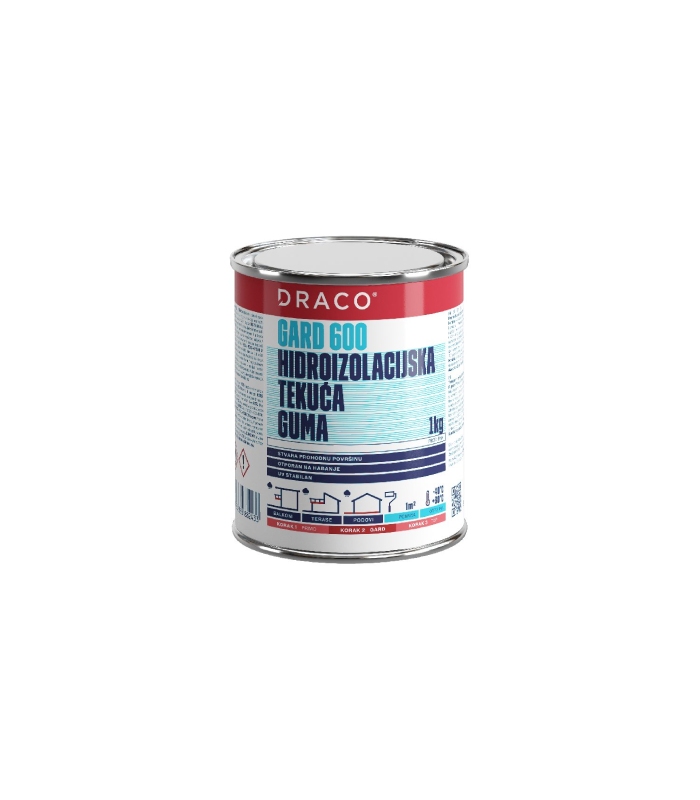 Течна мембрана за хидроизолация DRACO GARD 600, Хидростоп