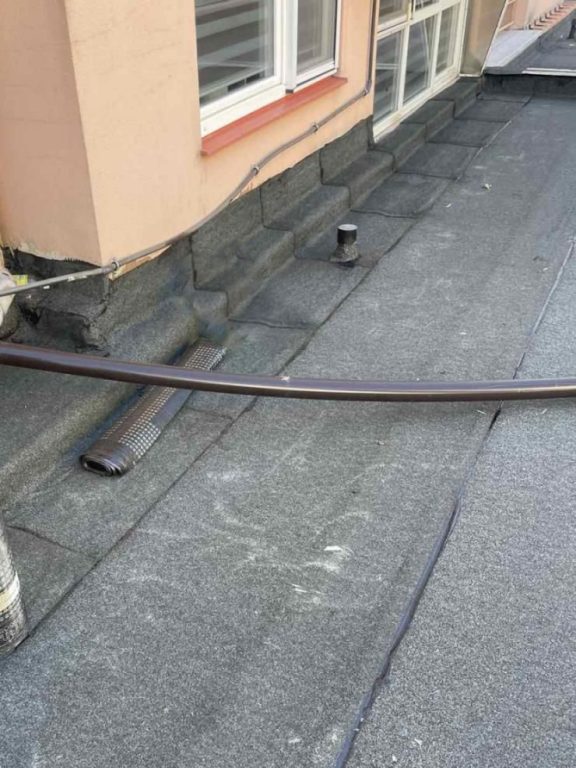 Полагане на битумна хидроизолация на плосък покрив в кв. Хладилника, гр. София 13 Полагане на битумна хидроизолация на плосък покрив в кв. Хладилника, гр. София, Хидростоп