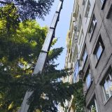 Полагане на битумна хидроизолация на плосък покрив в кв. Младост, гр. София 1 Ремонт на покрив с битумна хидроизолация от Hydrostop.bg