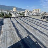 Полагане на битумна хидроизолация на плосък покрив в кв. Младост, гр. София 6 Ремонт на покрив с битумна хидроизолация от Hydrostop.bg