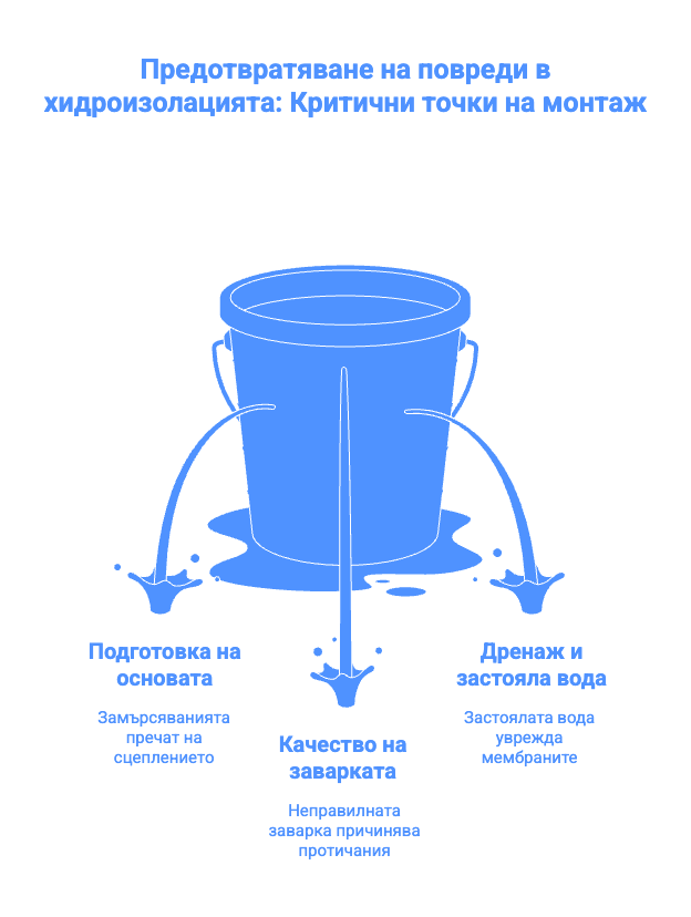 Pvc хидроизолационни системи за мащабни проекти: Технически гид 2 МАТРИЦА ЗА ИЗБОР НА PVC СИСТЕМА СПОРЕД ТИП ПРОЕКТ - visual selection