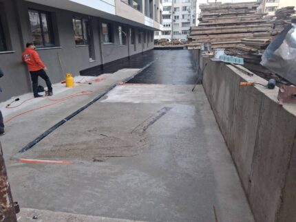 Хидроизолация на покривното пространство на закрит паркинг 5 Хидроизолация на покривното пространство на закрит паркинг, Хидростоп