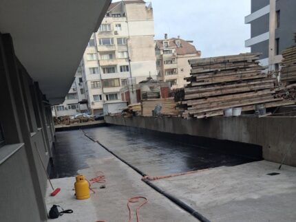 Хидроизолация на покривното пространство на закрит паркинг 2 Хидроизолация на покривното пространство на закрит паркинг, Хидростоп