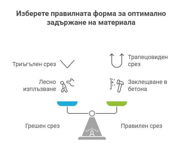 Бързостягащ бетон: Кога и как да използваме в хидроизолационни проекти 2 Изберете правилната форма за оптима