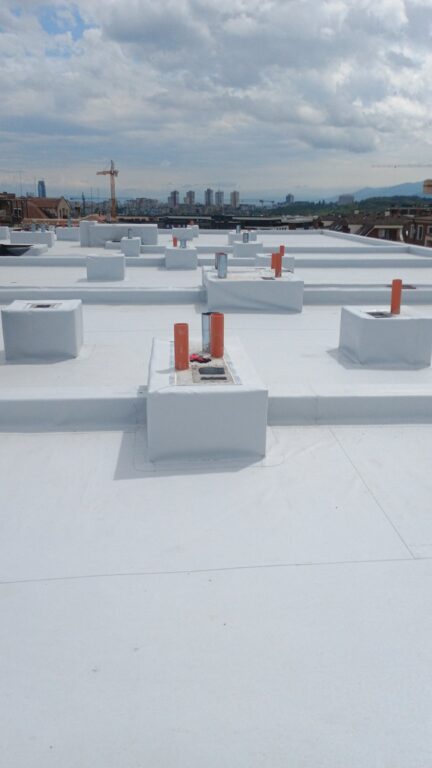 PVC и TPO хидроизолация на покриви в строеж, Хидростоп