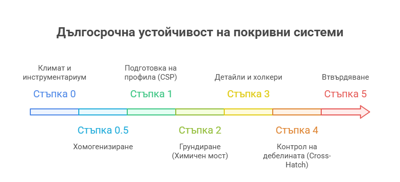 Ремонт на плосък покрив: диагностика и модерни решения 2 Ремонт на плосък покрив: диагностика и модерни решения, Хидростоп
