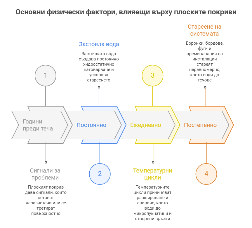 Ремонт на плосък покрив: диагностика и модерни решения 1 Ремонт на плосък покрив: диагностика и модерни решения, Хидростоп