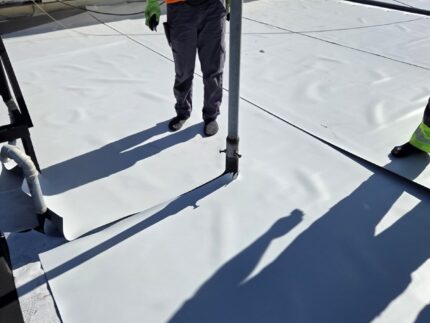 Ремонт на плоски покриви на бизнес сгради 23 Ремонт на плоски покриви на бизнес сгради, Хидростоп