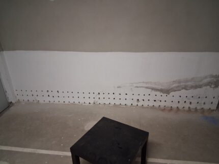 Вътрешна хидроизолация на подземен гараж и спиране на капилярна влага 6 Вътрешна хидроизолация на подземен гараж и спиране на капилярна влага, Хидростоп