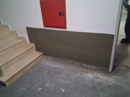 Вътрешна хидроизолация на подземен гараж и спиране на капилярна влага 25 Вътрешна хидроизолация на подземен гараж и спиране на капилярна влага, Хидростоп