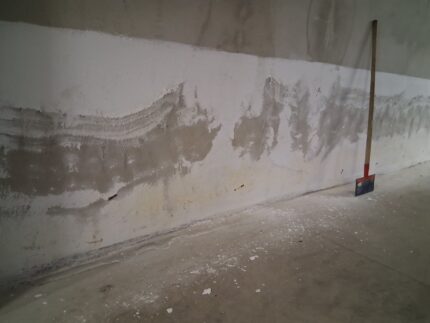 Вътрешна хидроизолация на подземен гараж и спиране на капилярна влага 1 Вътрешна хидроизолация на подземен гараж и спиране на капилярна влага, Хидростоп