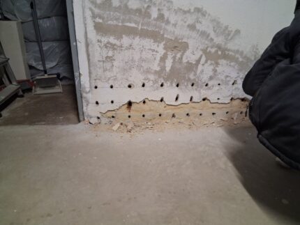 Вътрешна хидроизолация на подземен гараж и спиране на капилярна влага 8 Вътрешна хидроизолация на подземен гараж и спиране на капилярна влага, Хидростоп