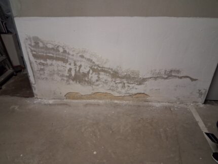 Вътрешна хидроизолация на подземен гараж и спиране на капилярна влага 2 Вътрешна хидроизолация на подземен гараж и спиране на капилярна влага, Хидростоп