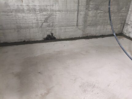 Спиране на активни течове в мазе на новопостроена сграда в гр. Банкя 6 Спиране на активни течове в мазе на новопостроена сграда в гр. Банкя, Хидростоп