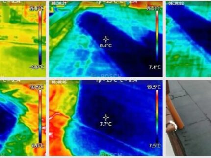 PVC и TPO хидроизолация на покриви 38 Откриване-и-диагностика-на-течове-с-термокамера-Хидростоп