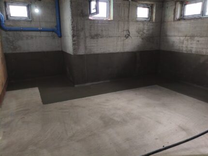 Спиране на активни течове в мазе на новопостроена сграда в гр. Банкя 43 Спиране на активни течове в мазе на новопостроена сграда в гр. Банкя, Хидростоп