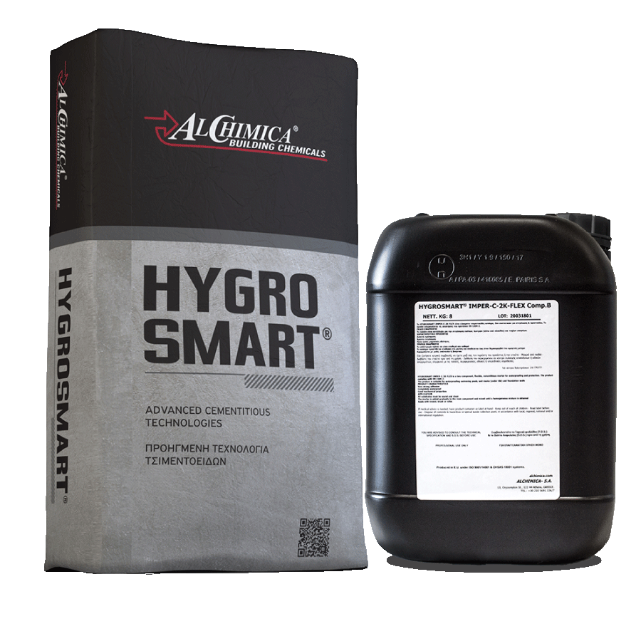 Циментова замазка за хидроизолация HYGROSMART IMPER-C-2K-FLEX, Хидростоп