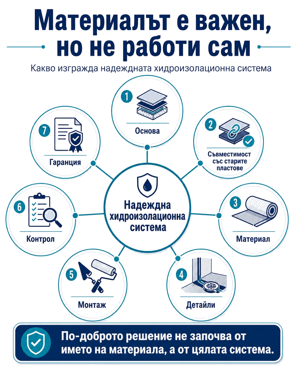 Битумна или PVC хидроизолация на плосък покрив: кое е по-добро за вашия обект? 1 Как се описва една битумна система в техническа оферта