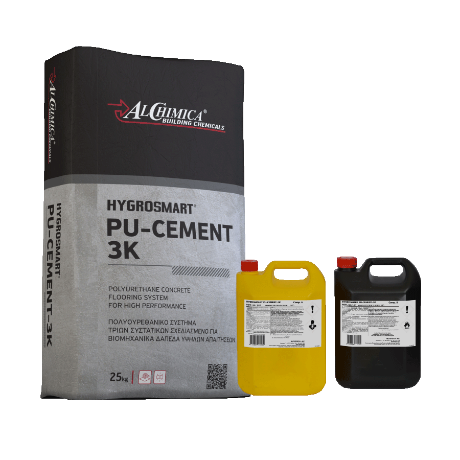 Полиуретанова-циментова-настилка-HYGROSMART®-PU-CEMENT-3K под за тежки индустриални зони
