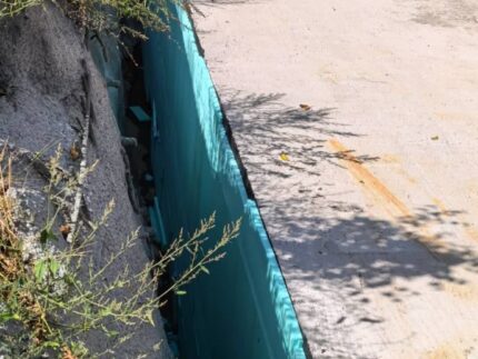 Хидроизолация на основи на сграда в Симеоново при изключително ограничен достъп 15 Хидроизолация на основи на сграда в Симеоново при изключително ограничен достъп, Хидростоп